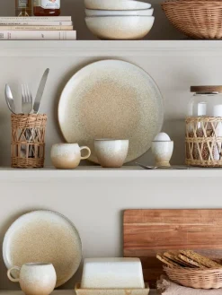 Paula eierdoppen naturel set van 8 stuks - 82061639