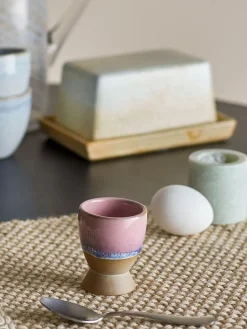 Paula eierdoppen roze set van 8 stuks - 82061636