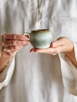 Paula espresso kopjes grijs set van 4 stuks - 82061632