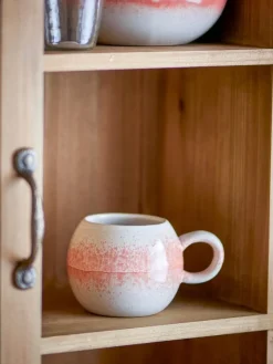 Paula mokken oranje set van 4 stuks - 82072662