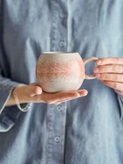 Paula mokken oranje set van 4 stuks - 82072662