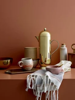 Paula mokken oranje - set van 6 stuks