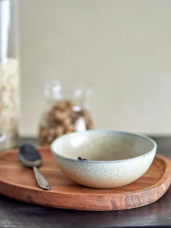 Paula ontbijt servies set van 12 stuks naturel - 82060941