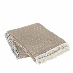 Paula plaid beige/off white - 130x180cm