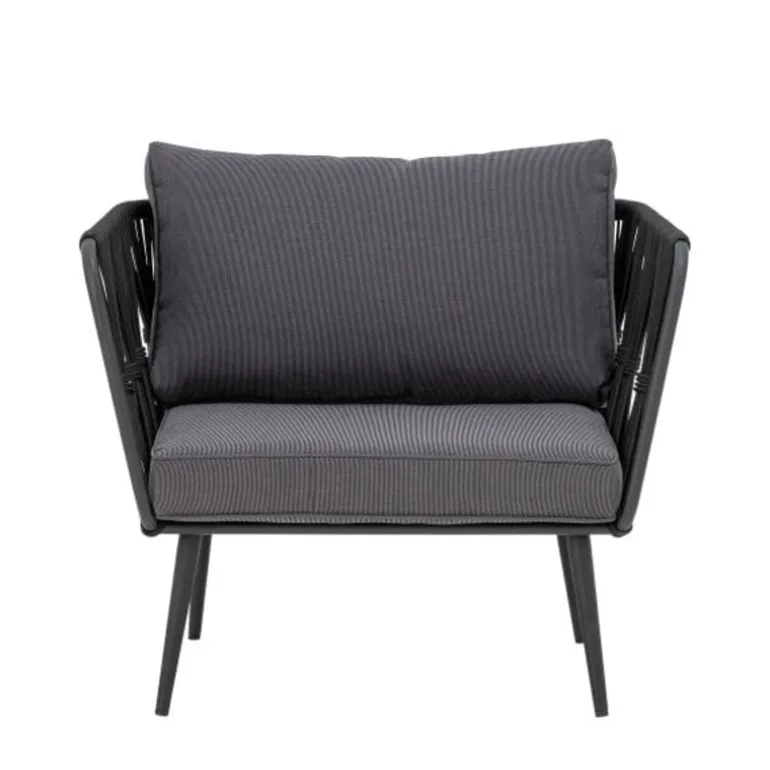 Pavone loungestoel zwart - 82064275