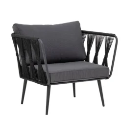Pavone loungestoel zwart - 82064275