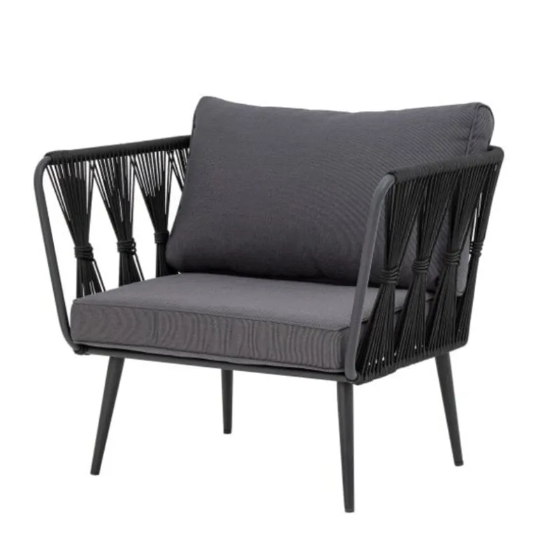 Pavone loungestoel zwart - 82064275
