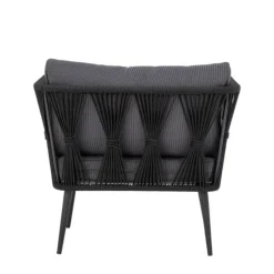Pavone loungestoel zwart - 82064275
