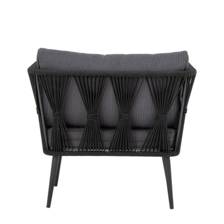 Pavone loungestoel zwart - 82064275