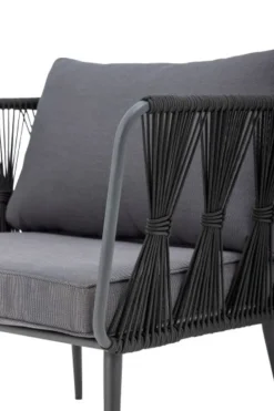 Pavone loungestoel zwart - 82064275