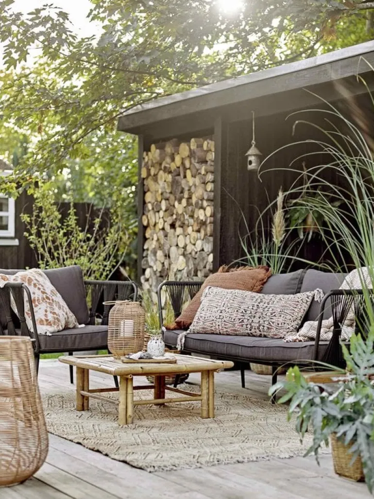 Pavone loungestoel zwart - 82064275