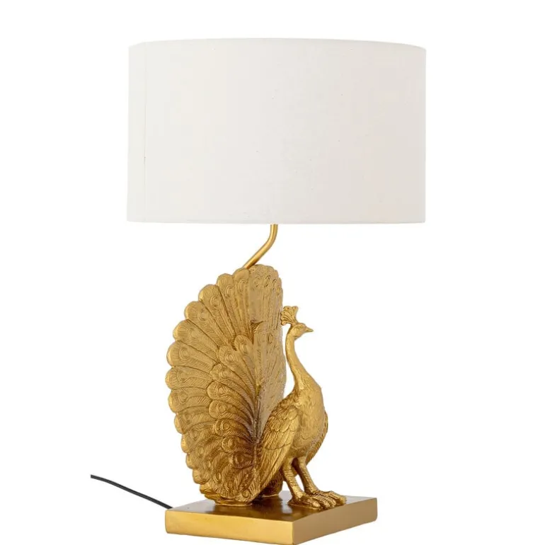 Peacock tafellamp goud - 82068666