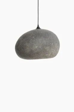 Pebble hanglamp grijs - large
