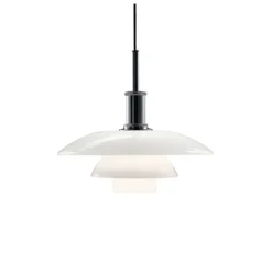 PH 4½-4 glas hanglamp chroom - 5741086430