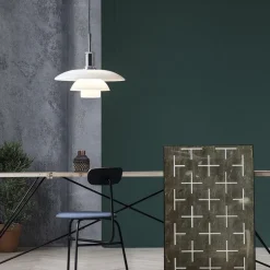 PH 4½-4 glas hanglamp chroom - 5741086430