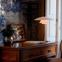 PH 4½-3½ glas tafellamp chroom - 5744161501