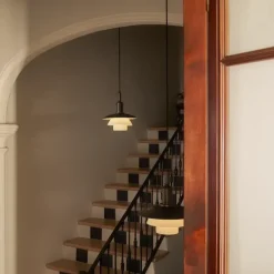 PH 3/3 hanglamp aged brass opal - 5741115806