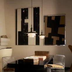 PH 3/3 hanglamp aged brass opal - 5741115806