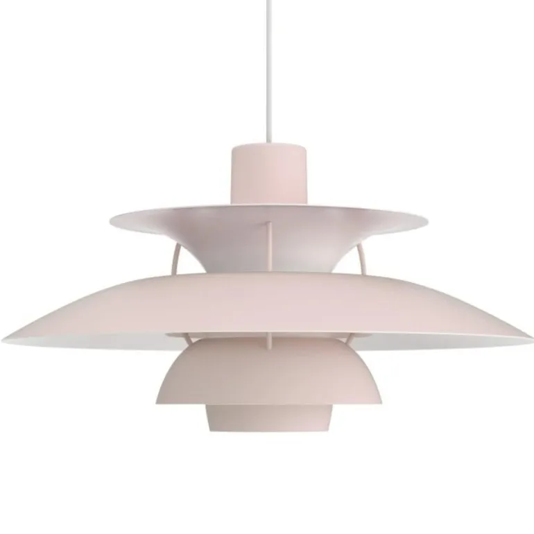 PH 5 hanglamp monochrome lichtroze - 5741113044