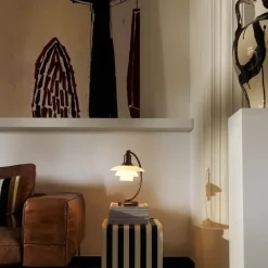 PH 2/2 Luna tafellamp aged brass opal - 5744172150