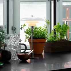 PH 2/1 tafellamp chroom - 5744164278