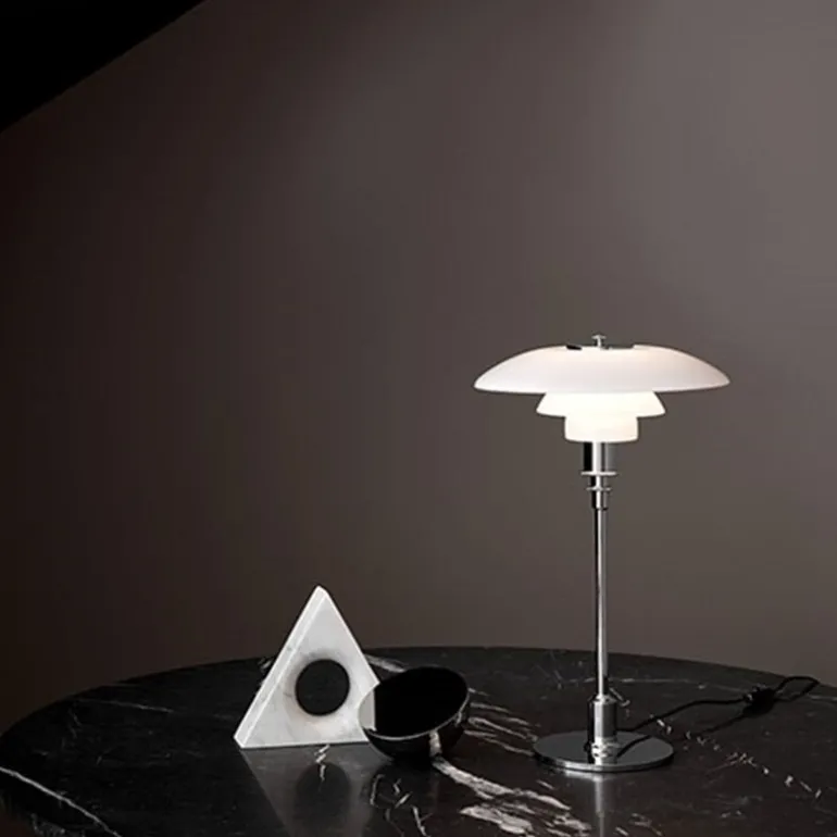 PH 2/1 tafellamp chroom - 5744164278