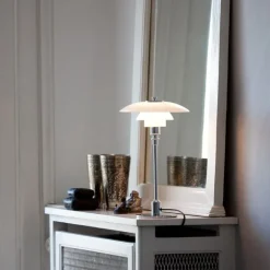 PH 2/1 tafellamp chroom - 5744164278