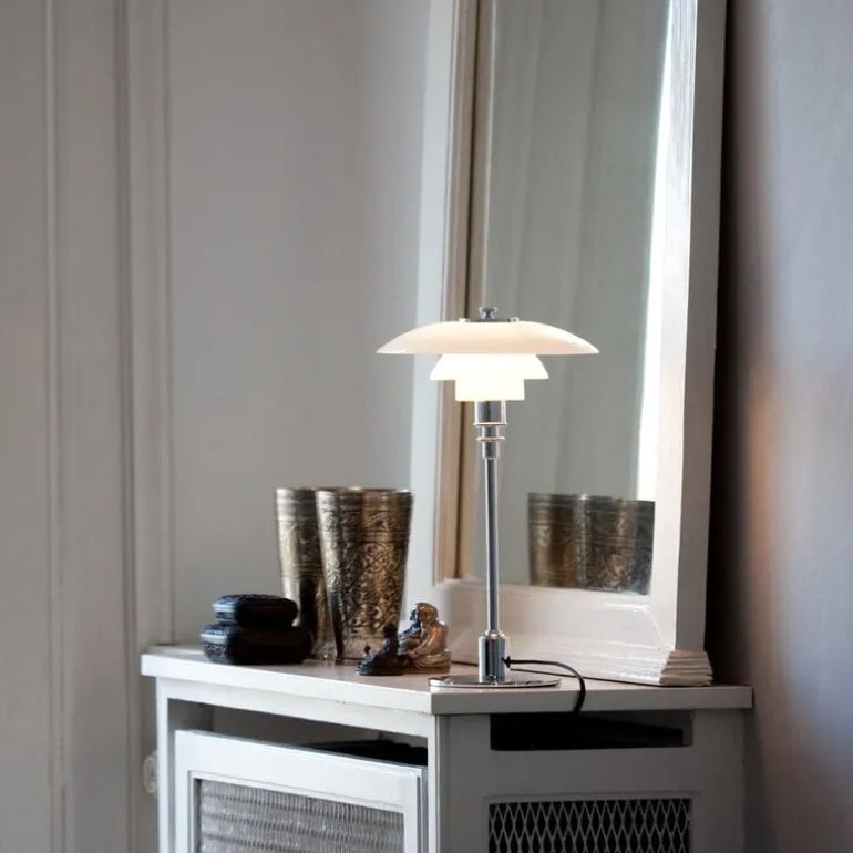 PH 2/1 tafellamp chroom - 5744164278