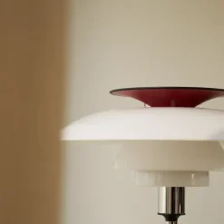 PH 80 tafellamp opal white/high lustre chrome plated - 5714693035786