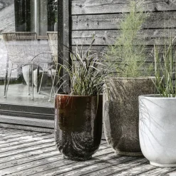 Pho bloempot set nougat