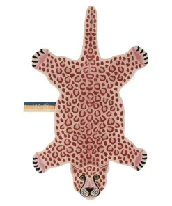 Pink leopard vloerkleed L - 1.45.10.037.030.5