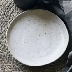 Pion borden wit/grijs - set van 6 stuks