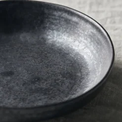 Pion diepe borden zwart/bruin - set van 6 stuks