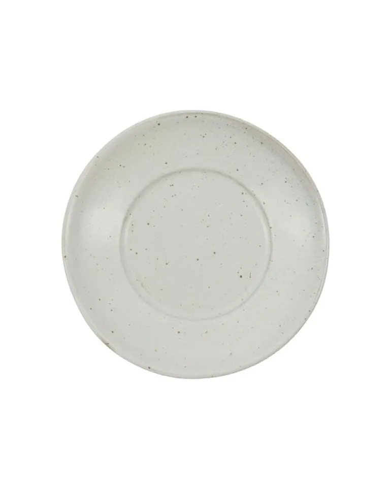 Pion kop en schotel grijs/wit set van 4 stuks - 206260237