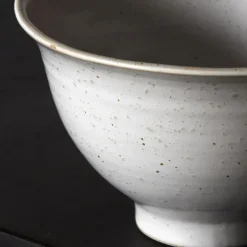 Pion schaaltjes wit/grijs - set van 12 stuks