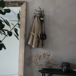 Pipes kapstok - zwart