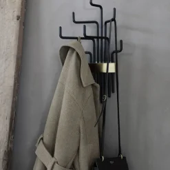 Pipes kapstok - zwart