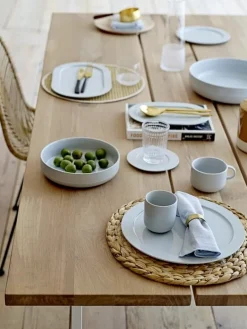 Placemats water hyacinth naturel - set van 6 stuks