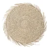 Placemats zeegras - naturel - set van 6 stuks
