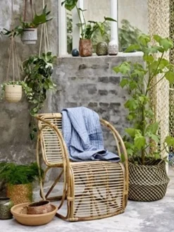 Plaid blauw 200x140cm