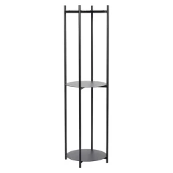 Plantenrek zwart metaal