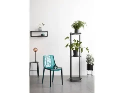 Plantenrek zwart metaal