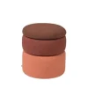 Pond poef roest - Ø38XH42CM