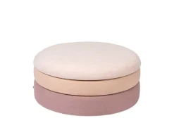 Pond poef roze - Ø68XH30CM