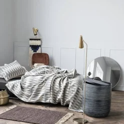 Precise vloerlamp messing