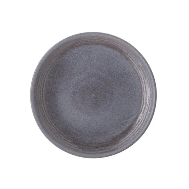 Raben bord grijs Ø21cm - set van 6 stuks