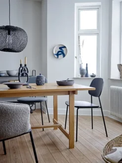 Raben pastabord grijs Ø29,5cm - set van 4 stuks