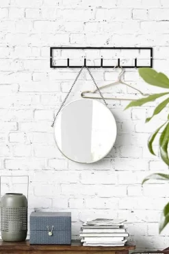 Rack kapstok zwart metaal