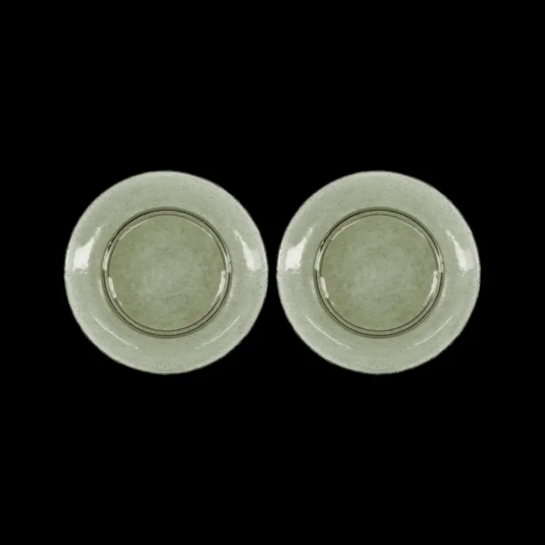 Rain borden groen Ø27cm set van 6 stuks - 262681010