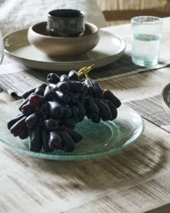 Rain borden groen/blauw Ø27cm set van 6 stuks - 262680001